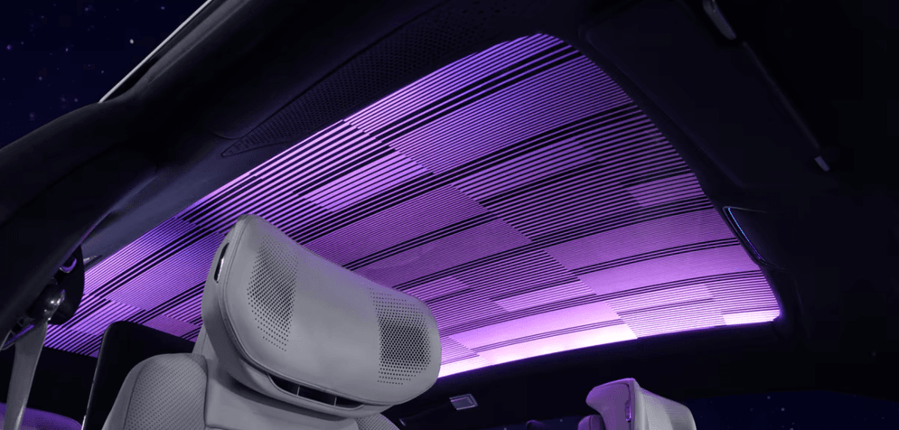 2026 Cadillac Celestiq Smart Glass Roof Feature