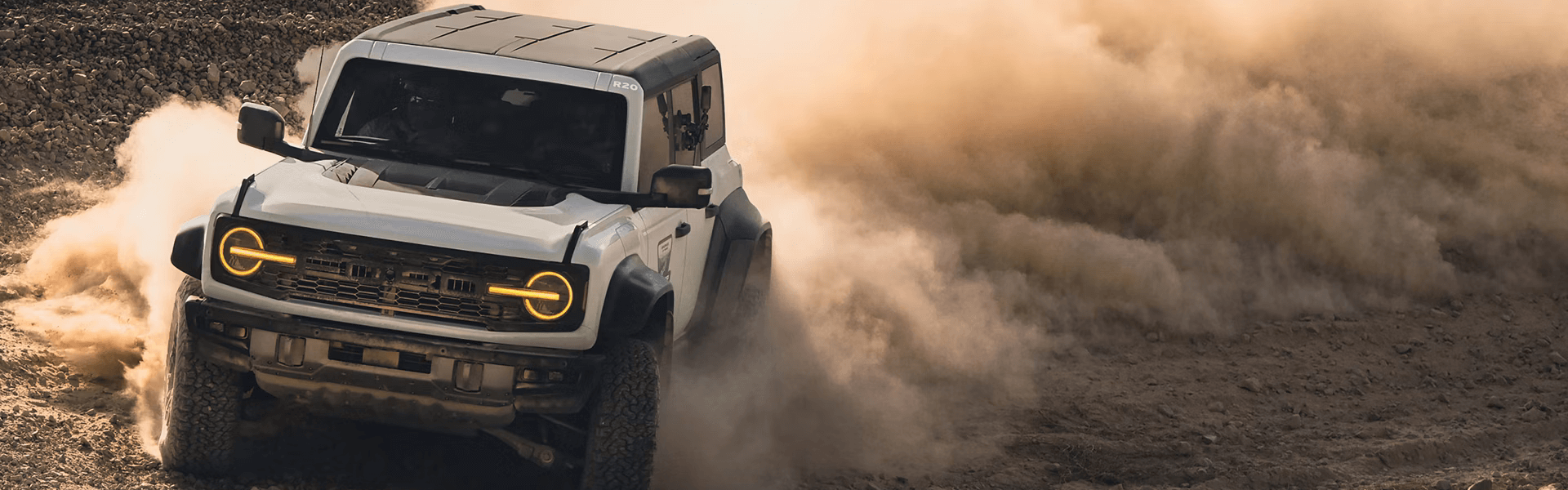 2026 Ford Bronco Off Roading Banner