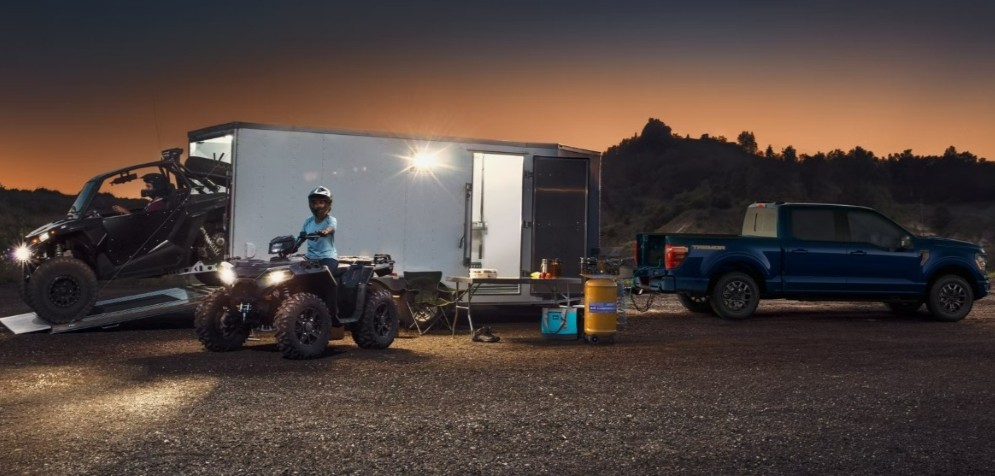2026 Ford F-150 Parked Off-Road With Towing - Feature Image