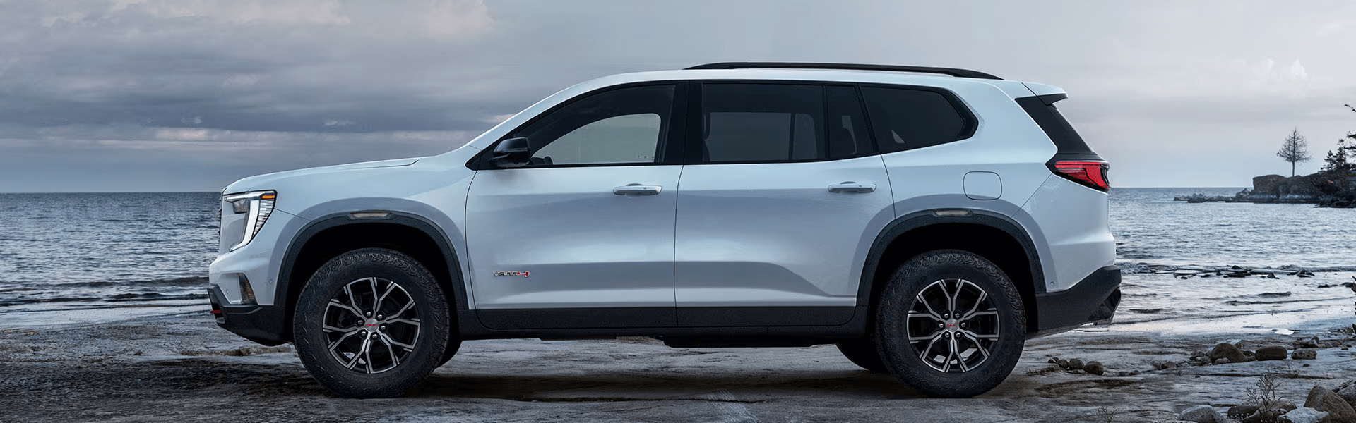 2026 GMC Acadia Rocky Beach Banner