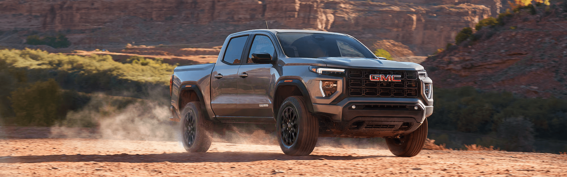 2026 GMC Canyon Elevation Offroading Banner