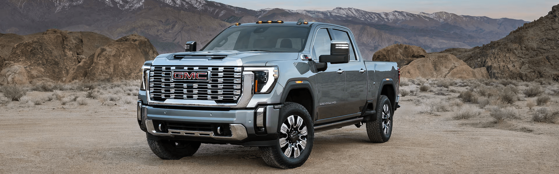 2026 GMC Sierra 2500 HD Denali Mountainous Banner
