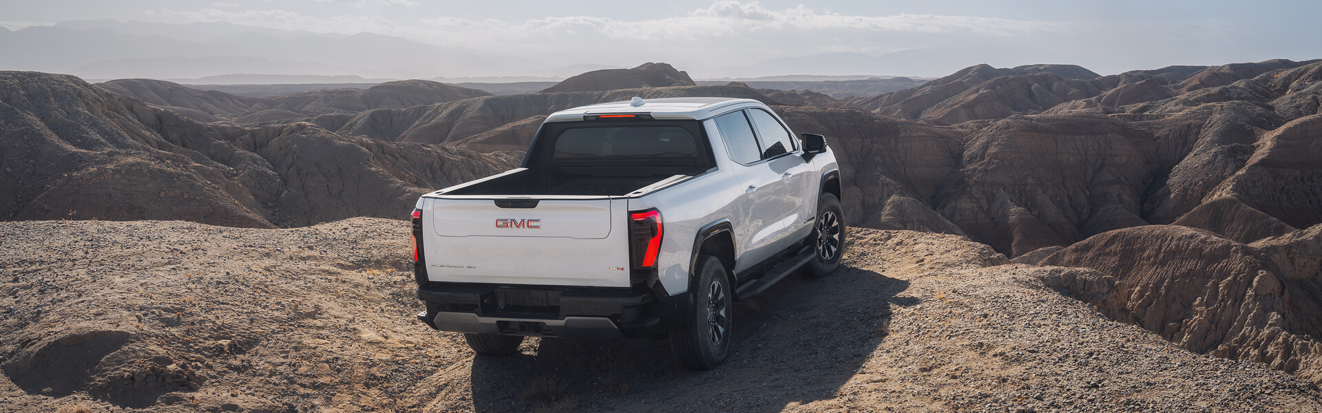 2026 GMC Sierra EV Rugged Terrain Banner