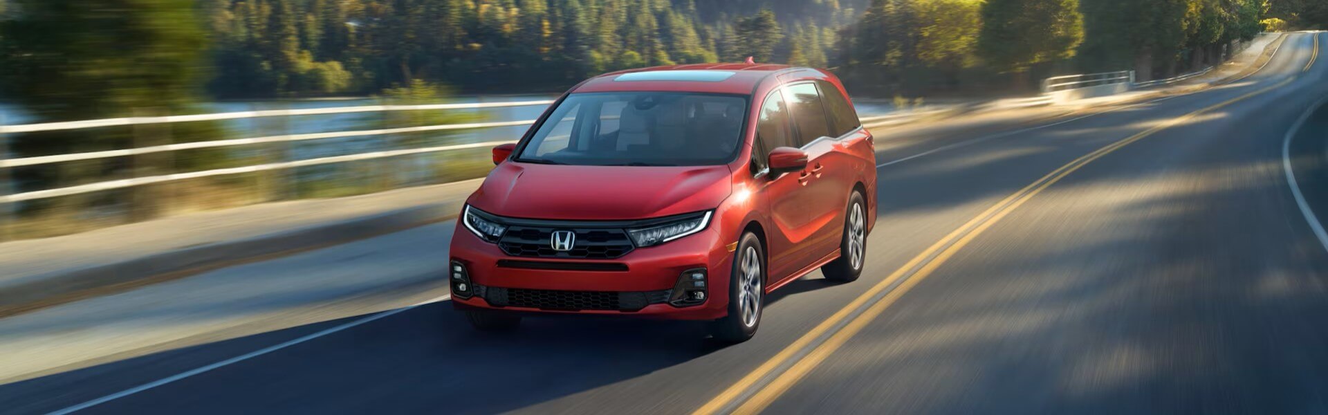 2026 Honda Odyssey Elite In Radiant Red Metallic II Banner