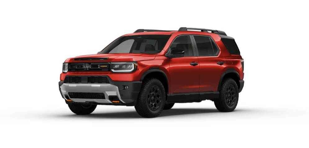 2026 Honda Passport TrailSport Blackout In Radiant Red Metallic II - Feature Image
