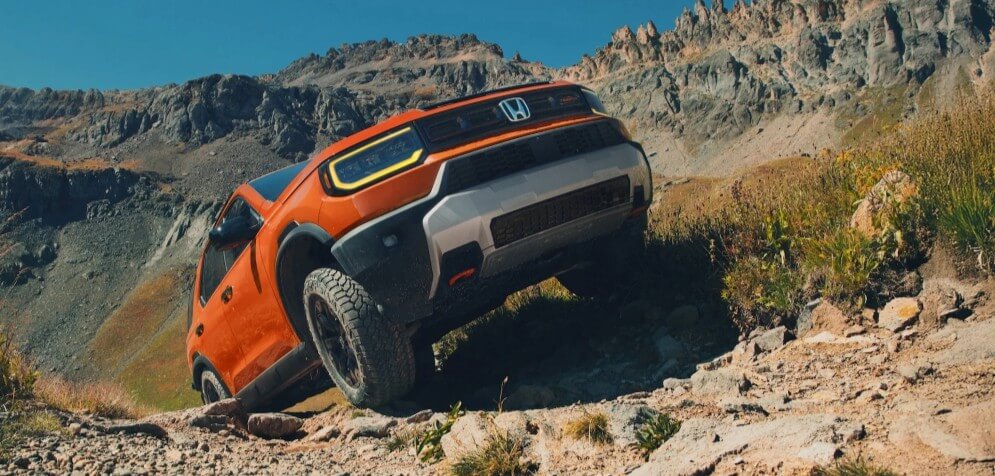 2026 Honda Passport TrailSport In Sunset Orange - Feature Image