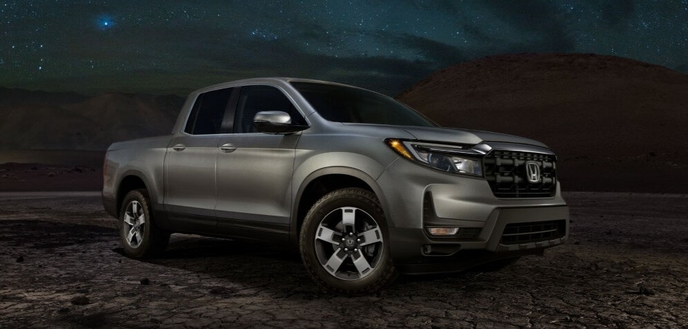 2026 Honda Ridgeline RTL In Solar Silver Metallic - Feature Image