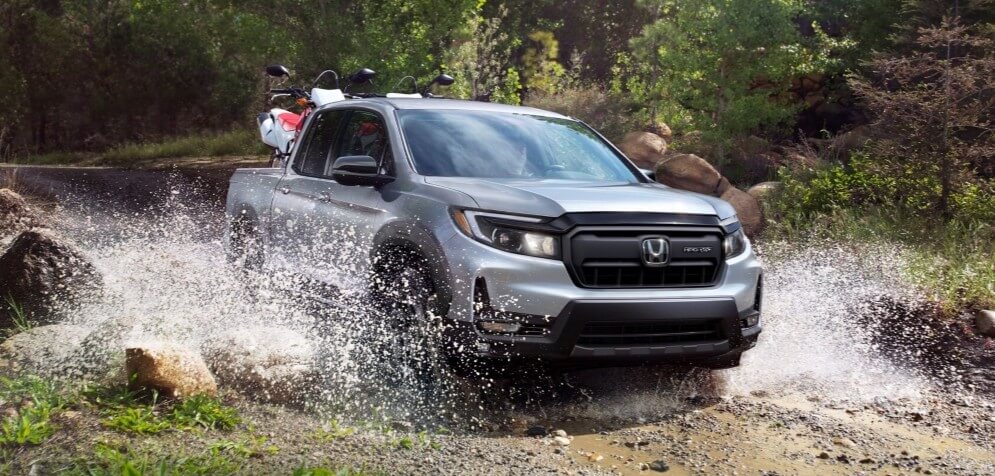 2026 Honda Ridgeline Sport In Solar Silver Metallic - Feature Image