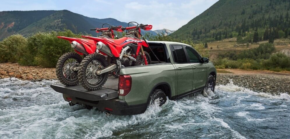 2026 Honda Ridgeline TrailSport In Ash Green Metallic - Feature Image