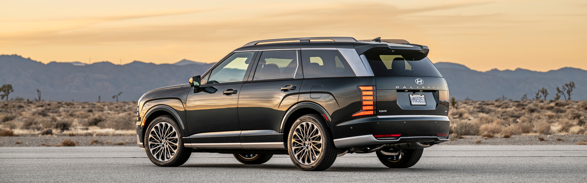 2026 Hyundai Palisade Desert Beauty Shot Banner
