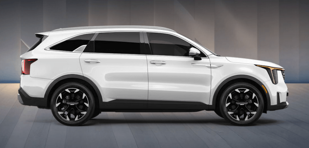 2026 Kia Sorento SX In Glacial White Pearl - Feature Image