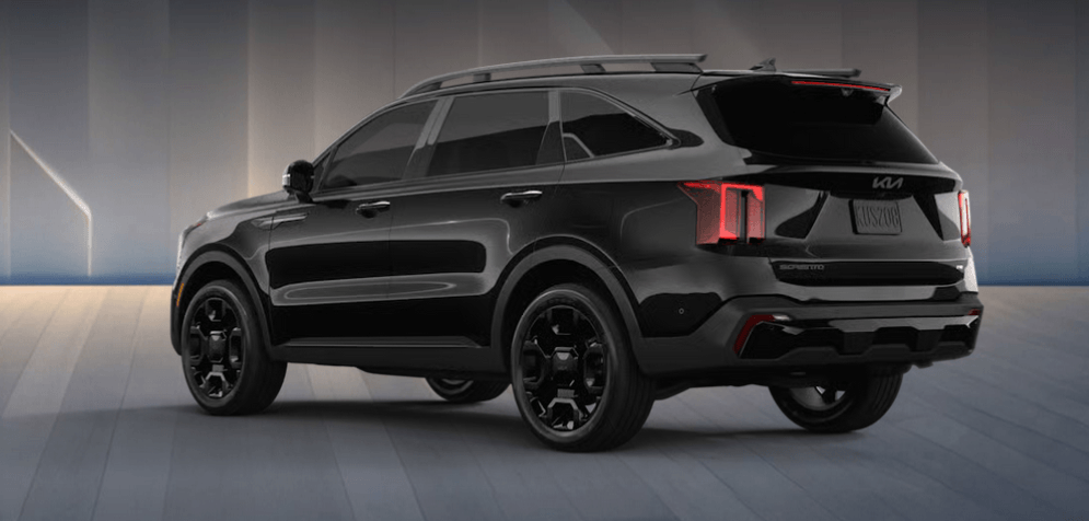 2026 Kia Sorento X-Line SX Prestige AWD In Ebony Black - Feature Image