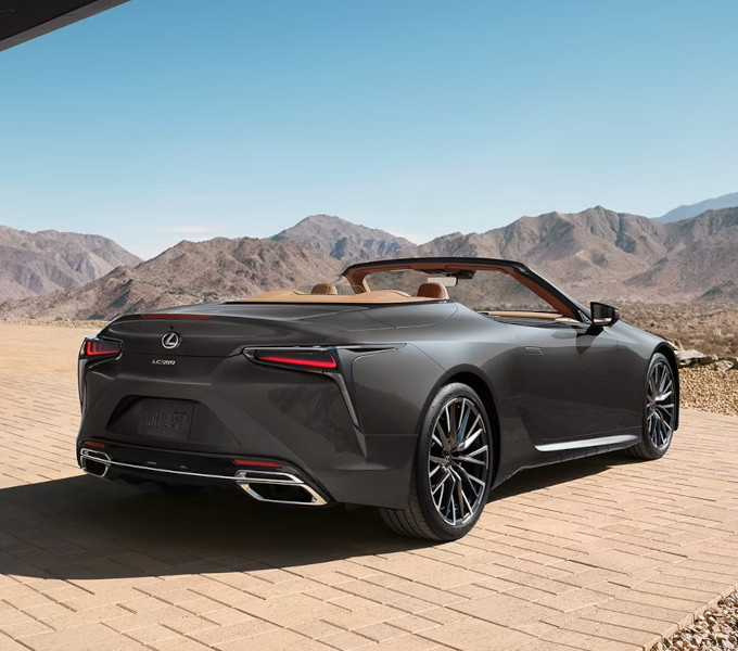 2026 Lexus LC 500 Inspiration Series Convertible Trim