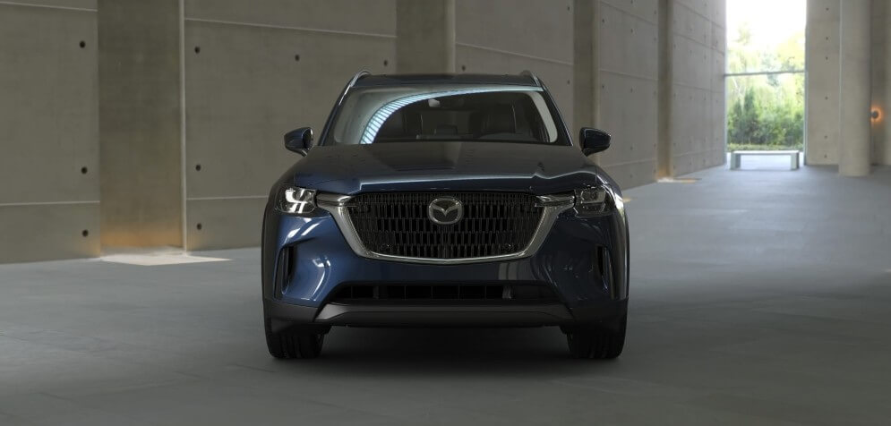 2026 Mazda CX-90 3.3 Turbo Preferred In Deep Crystal Blue Mica - Feature Image