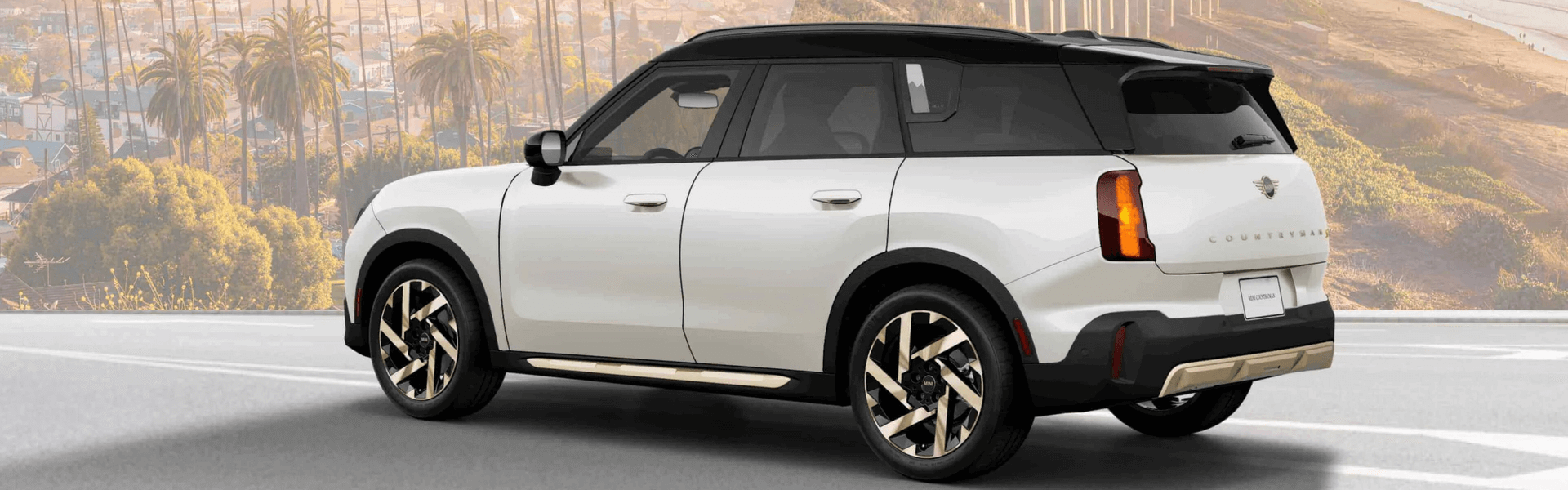 2026 Mini Countryman SE All4 California Collage Banner