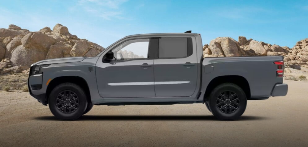 2026 Nissan Frontier Crew Cab Dark Armor In Boulder Gray Pearl - Feature Image
