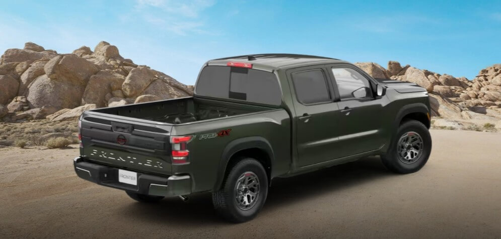 2026 Nissan Frontier Crew Cab PRO-4X® 4x4 Long Bed In Tactical Green Metallic