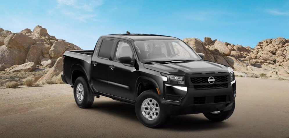 2026 Nissan Frontier Crew Cab S In Super Black - Feature Image