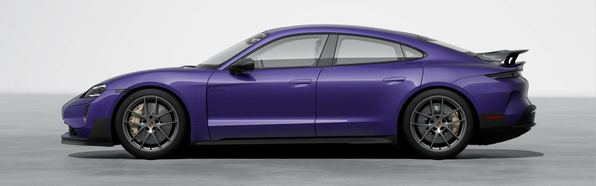 2026 Porsche Taycan Turbo GT with Weissach Package In Purple Sky Metallic For Sale