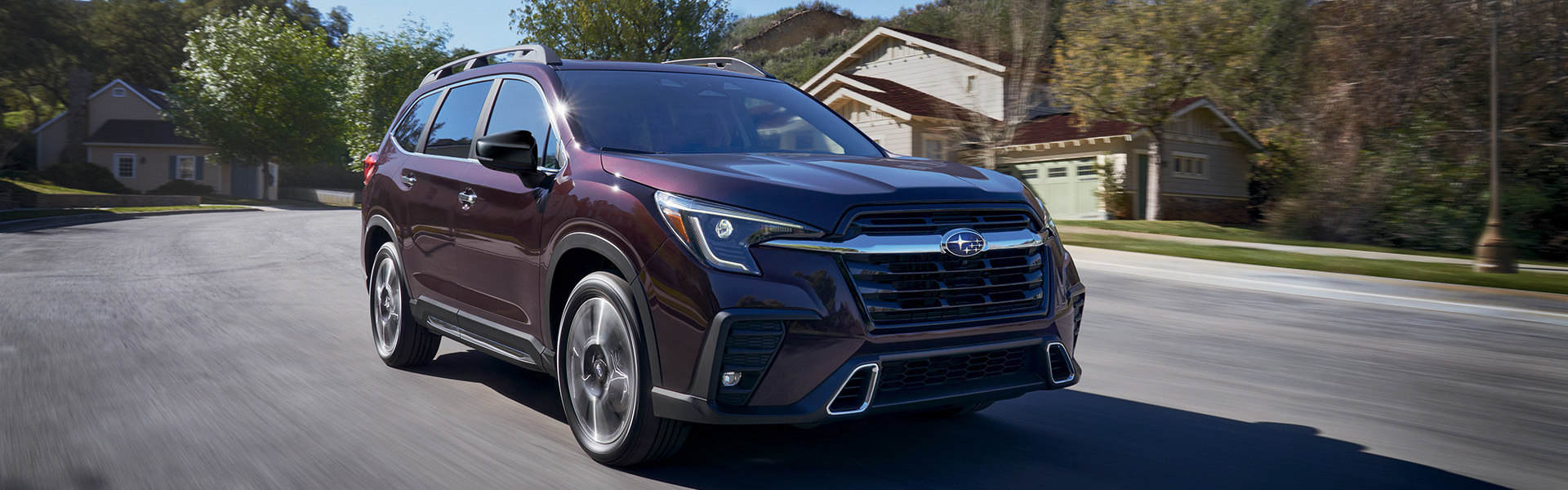 2026 Subaru Ascent Neighborhood Driving Banner