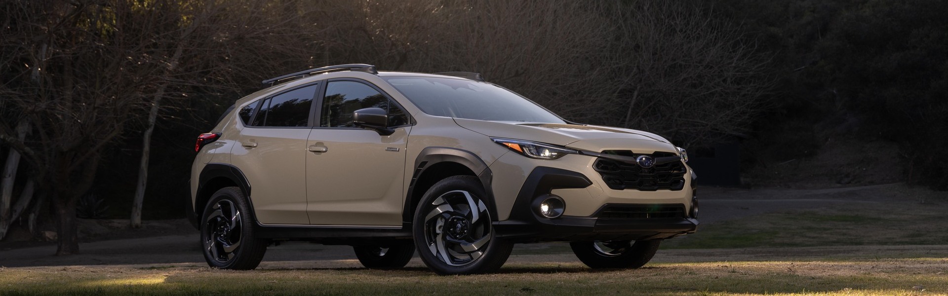 2026 Subaru Crosstrek Hybrid Golden Hour Clearing Banner