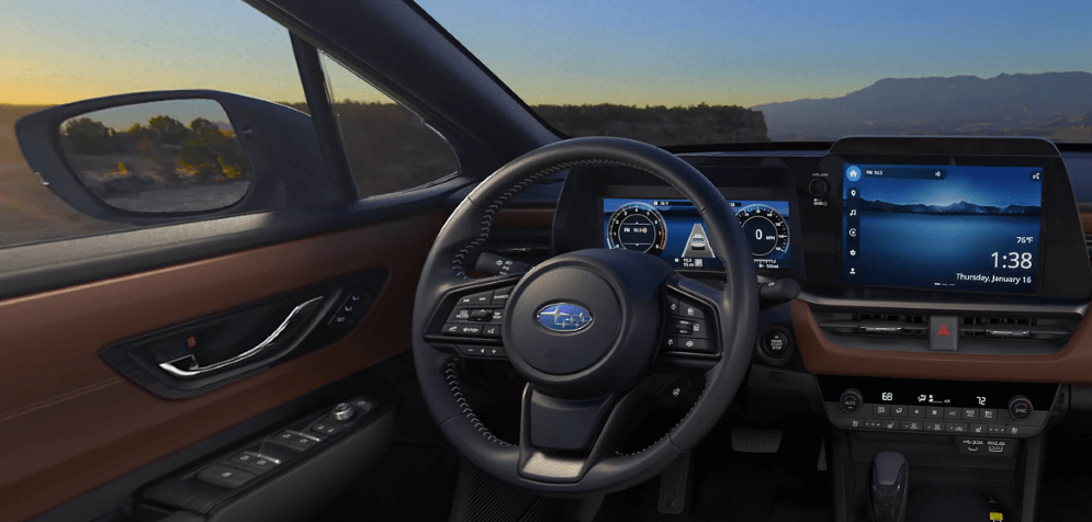 2026 Subaru Outback Touring Interior In Java Brown Nappa Leather - Feature Image