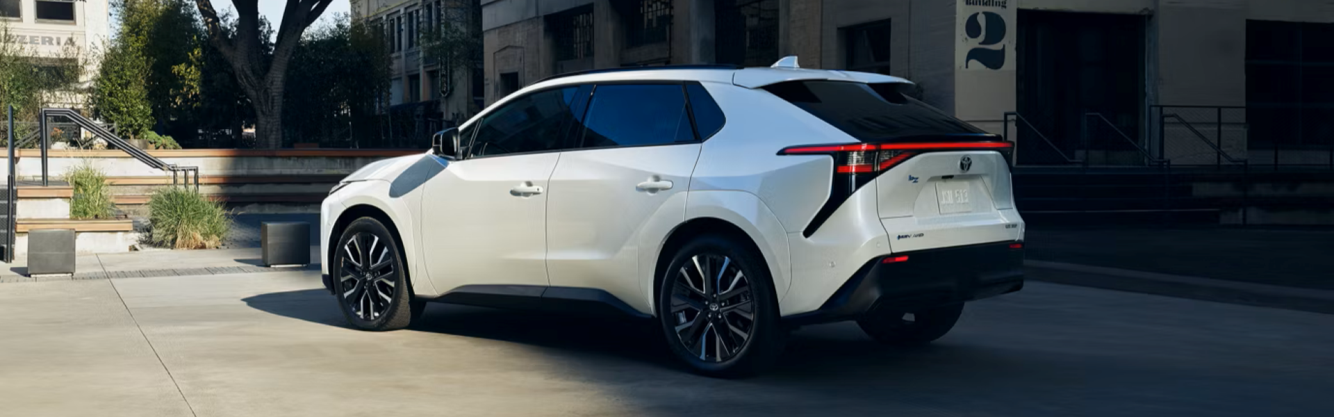 2026 Toyota bZ parked outside Banner