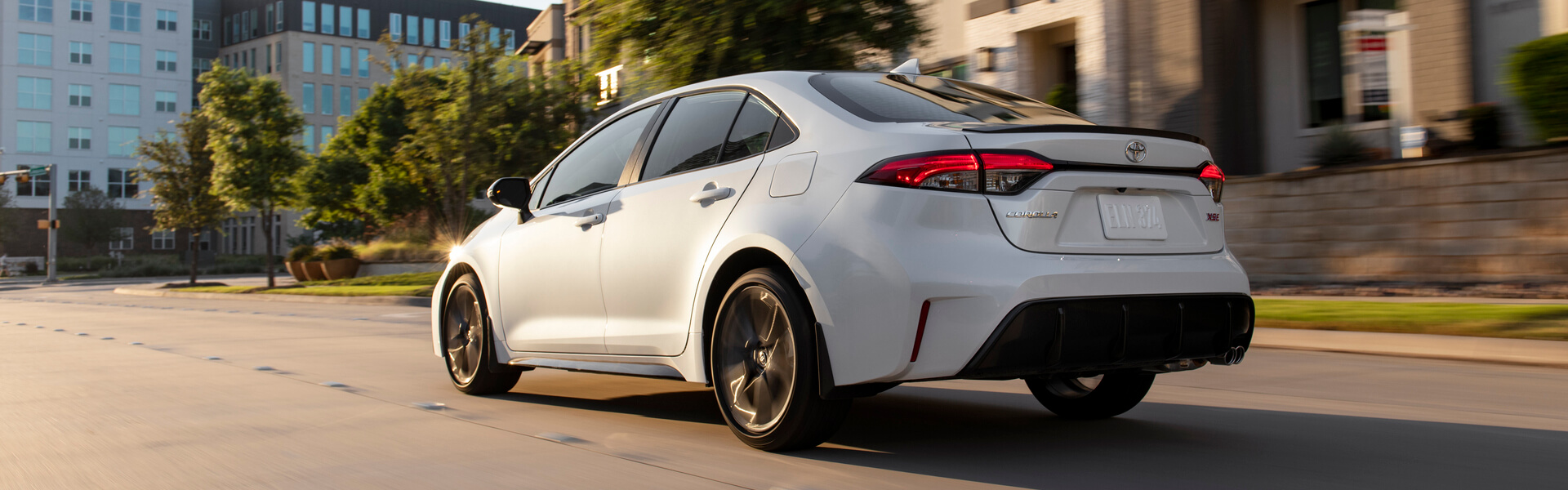 2026 Toyota Corolla City Driving Banner