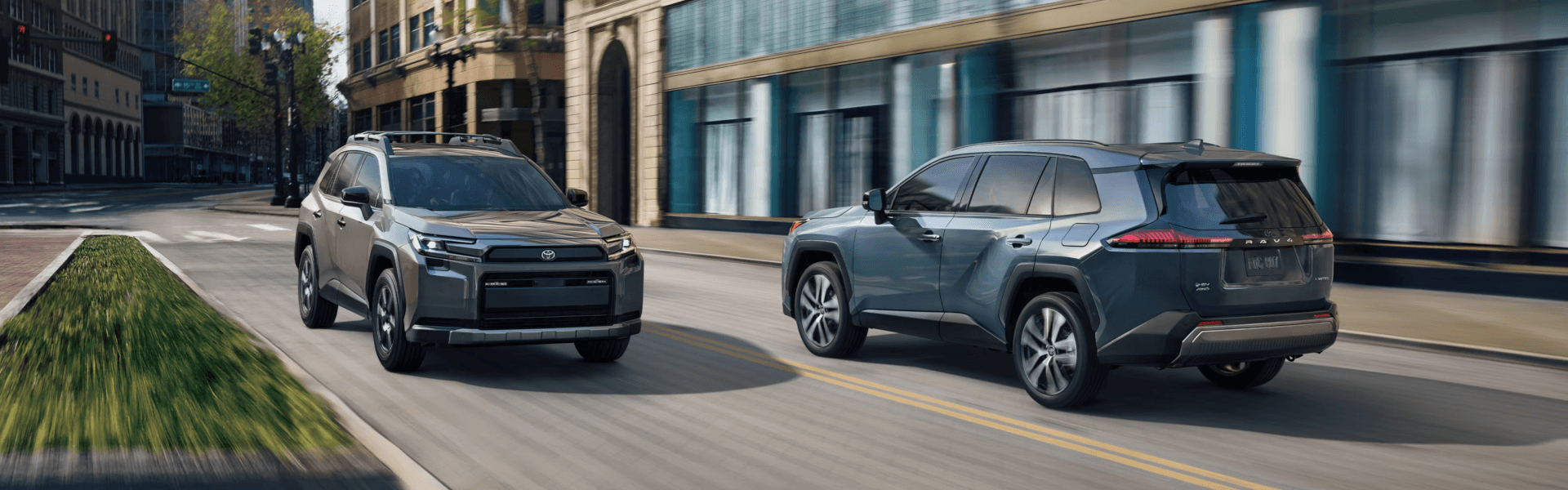 2026 Toyota RAV4 City Driving Banner
