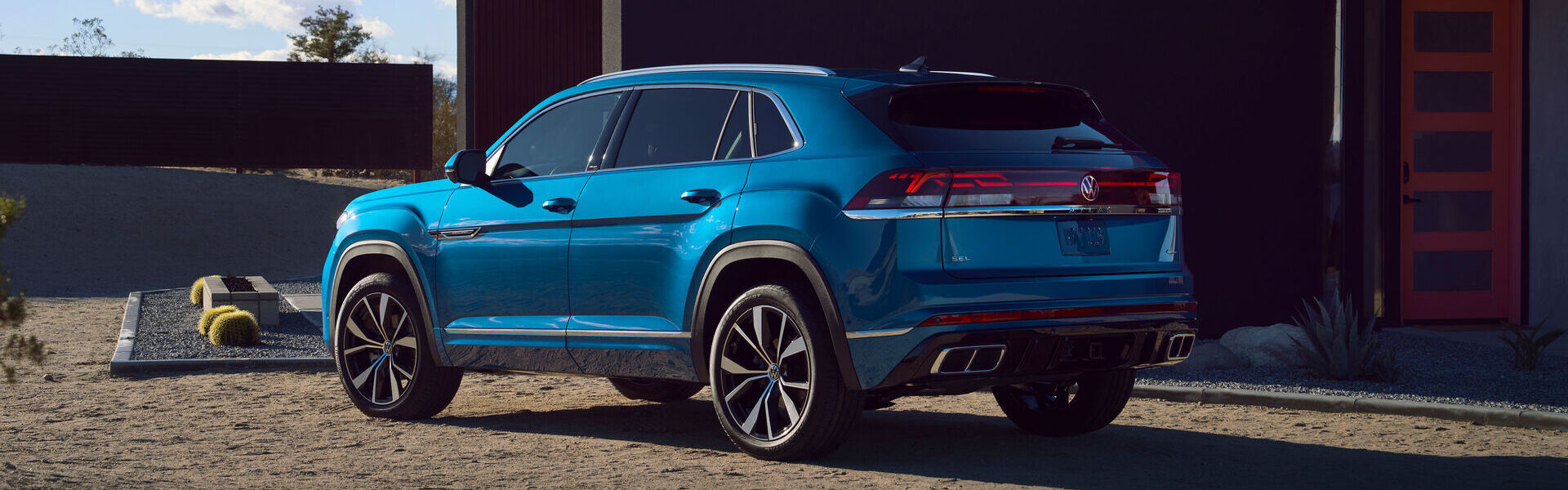 2026 Volkswagen Atlas Cross Sport Modern House Banner