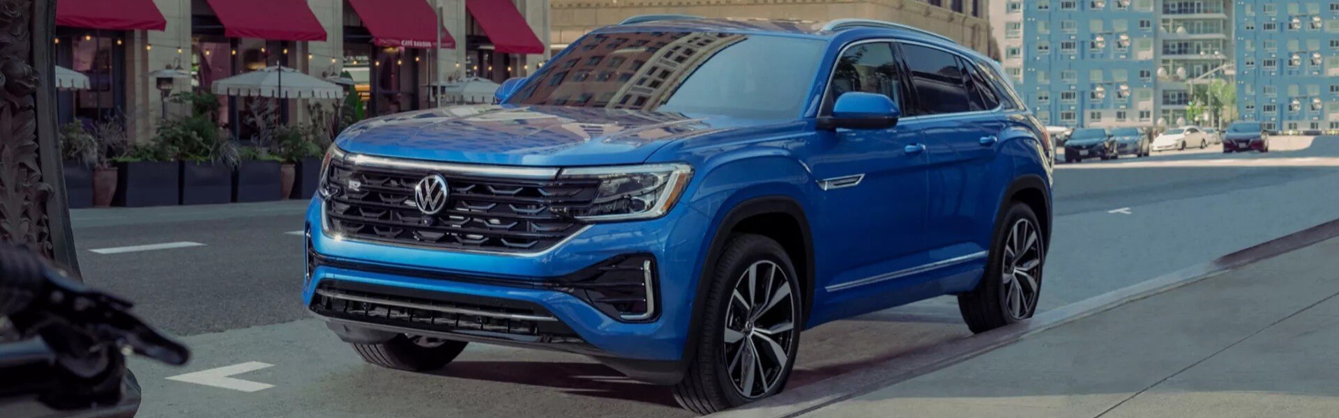 2026 Volkswagen Atlas Cross Sport SEL Premium R-Line In Mountain Lake Blue For Sale