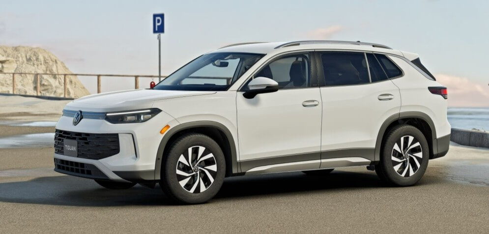 2026 Volkswagen Tiguan S In Pure White - Feature Image
