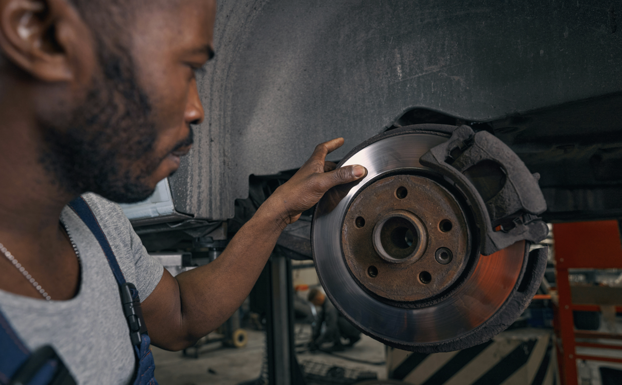 brake service checking