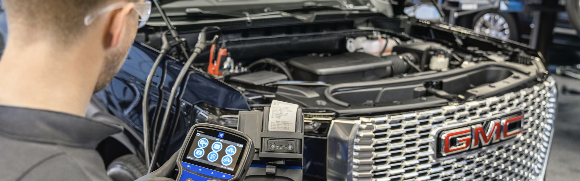 GMC vehicle Inspection Service Banner
