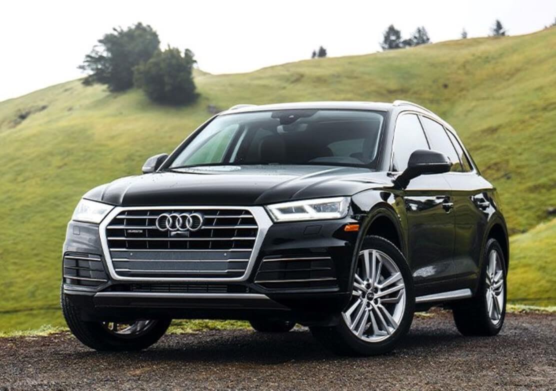 Certified Pre-Owned 2018 Audi Q5 Parked With Hills In The Background - Feature Image