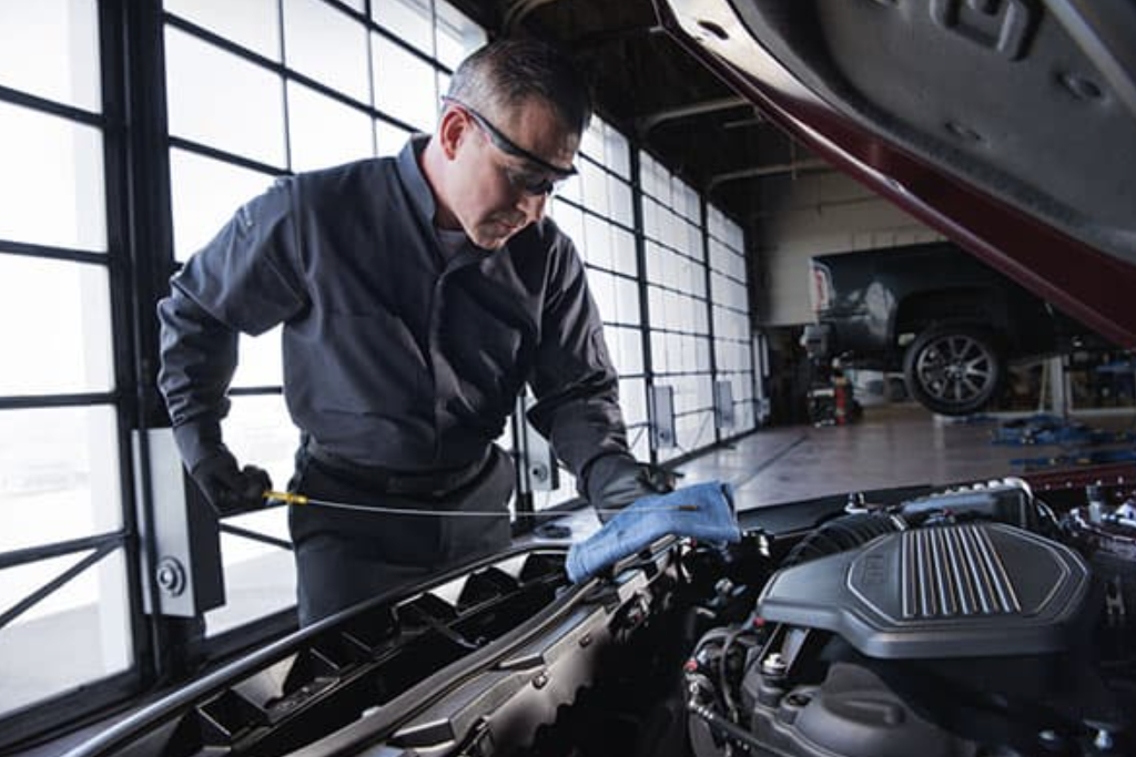 Chevrolet oil change feature