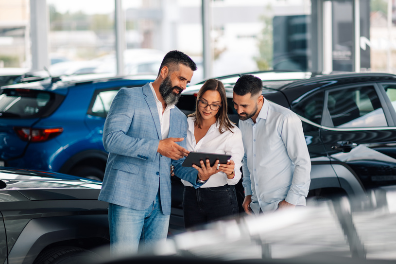 Couple Shopping for a Vehicle Feature Image