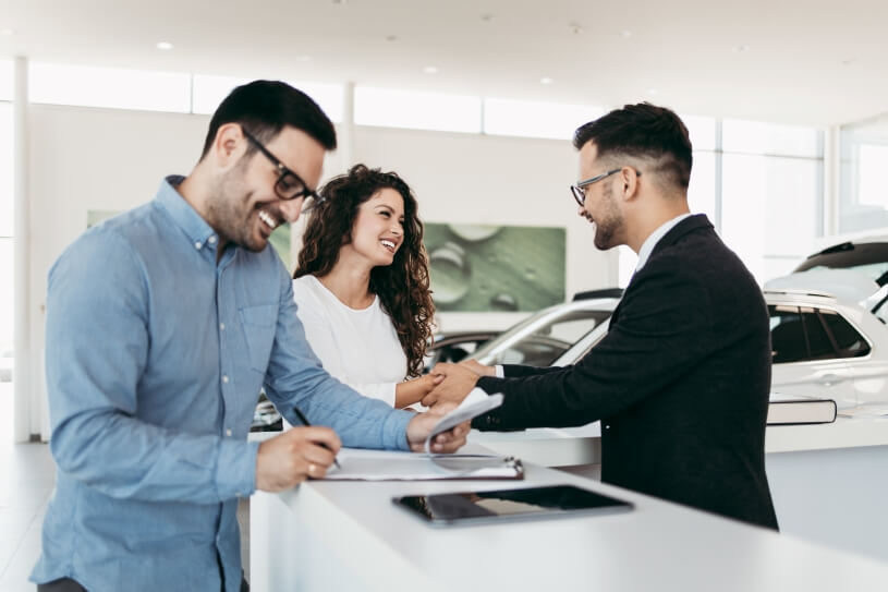 Financing - Couple Buying Car