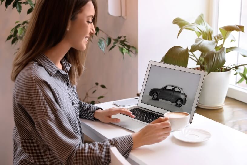 Financing - Woman Shopping Online