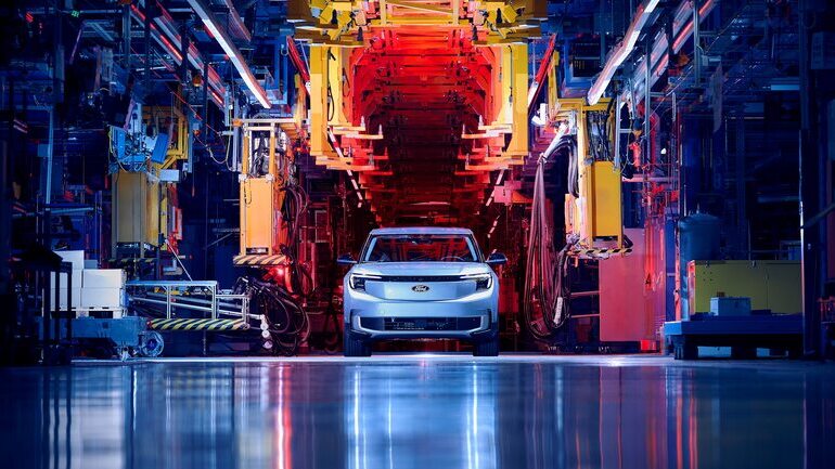 Ford Explorer Electric Manufacturing Feature