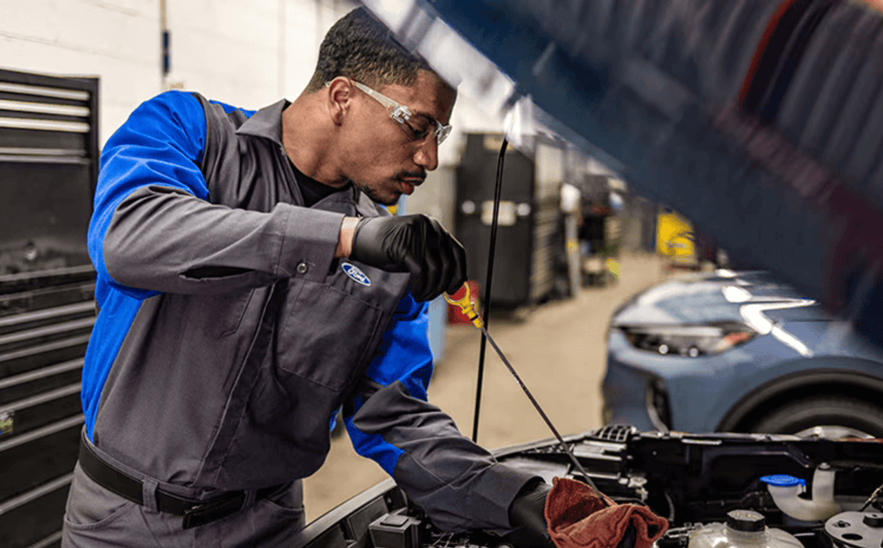 Ford Oil Change Service Feature