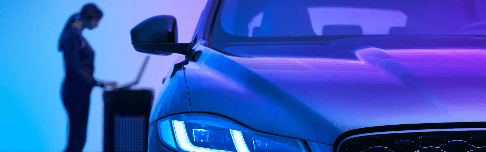 Jaguar Car Grill Service Banner
