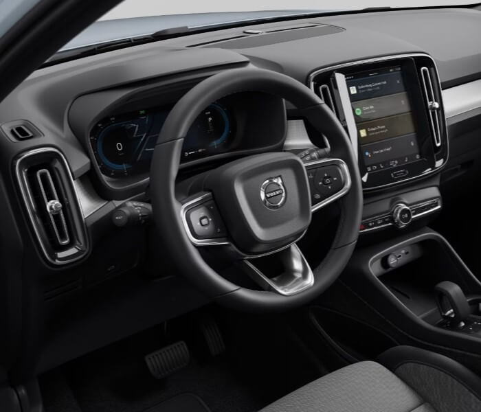 New Volvo XC40 Interior Steering Wheel