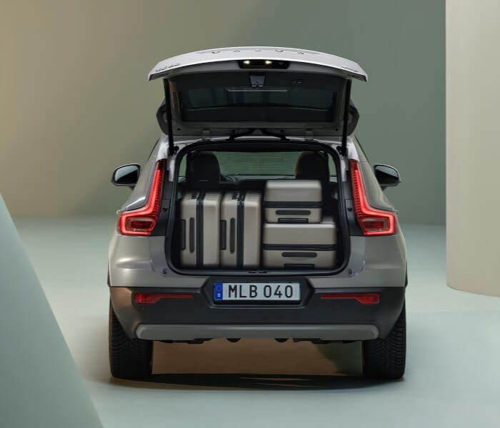New Volvo XC40 With Trunk Open