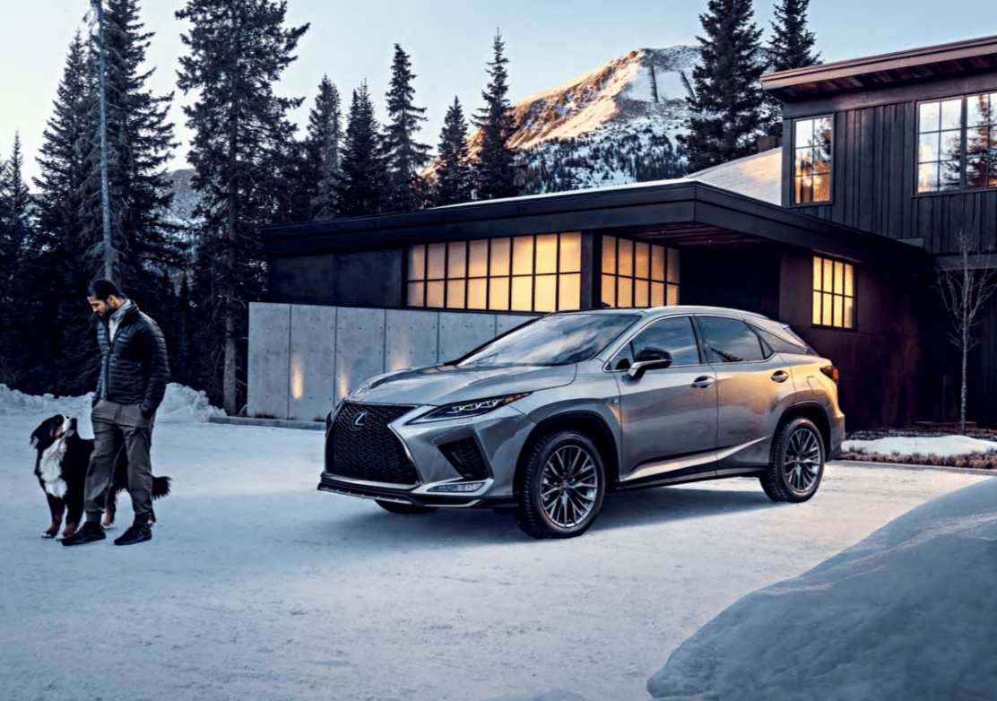 Quality Pre-Owned 2022 Lexus RX Parked In The Snow - Feature Image