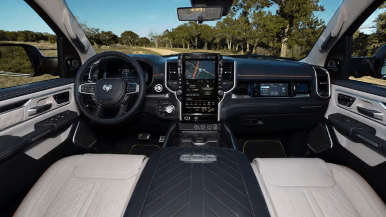 RAM Work Truck Interior Technology