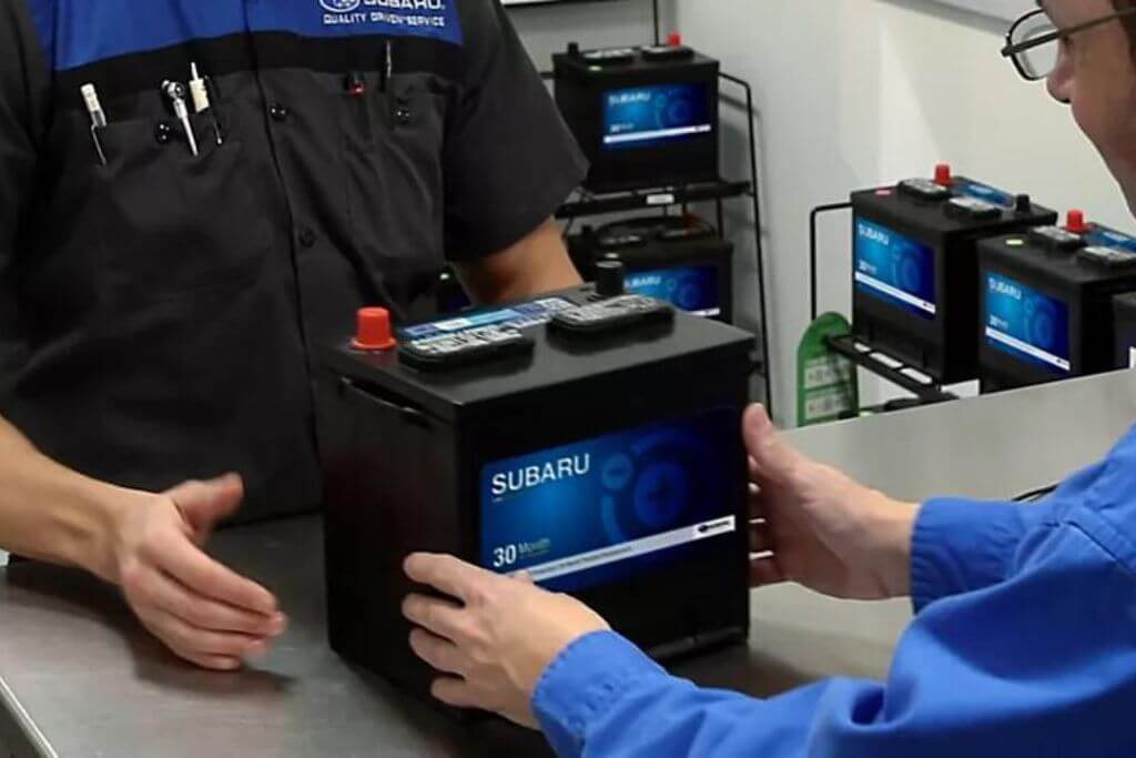Subaru Battery Service Center Info