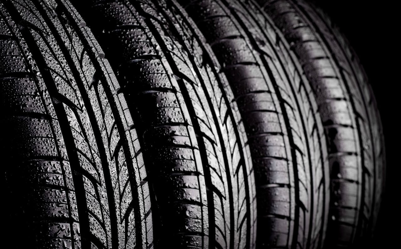 Tire Tread Closeup
