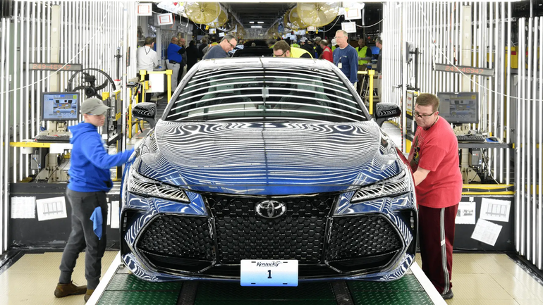 Toyota Kentucky Assembly Line