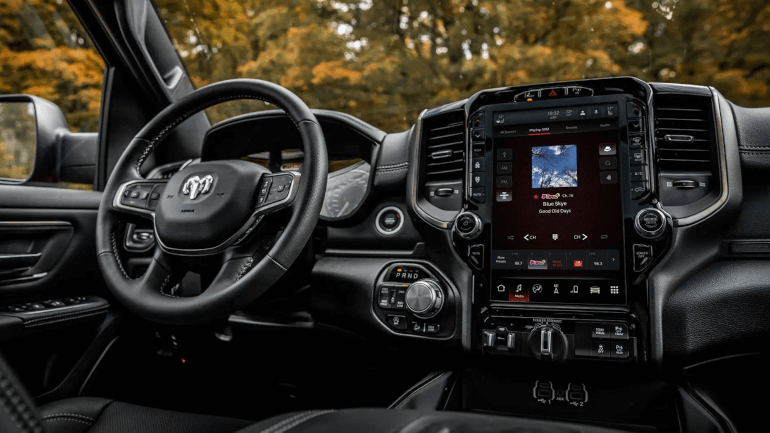 Used RAM Truck Interior